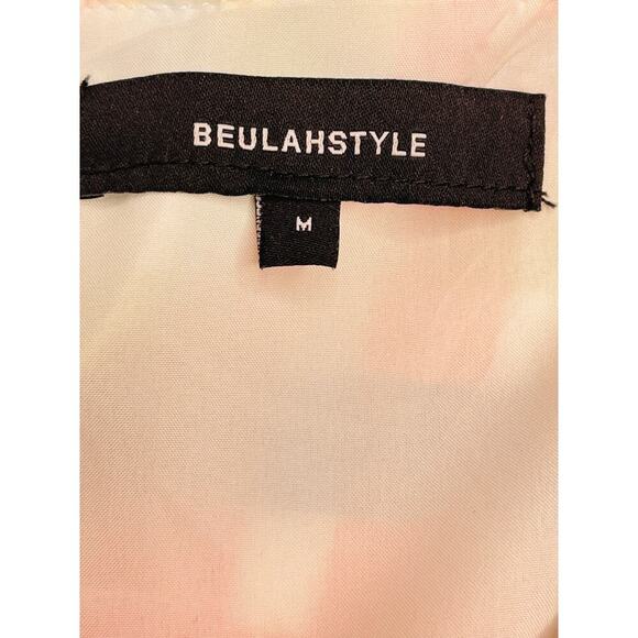 Beulah Style Ruffle Sleeve Gingham Tiered Dress size M - Picture 5 of 11